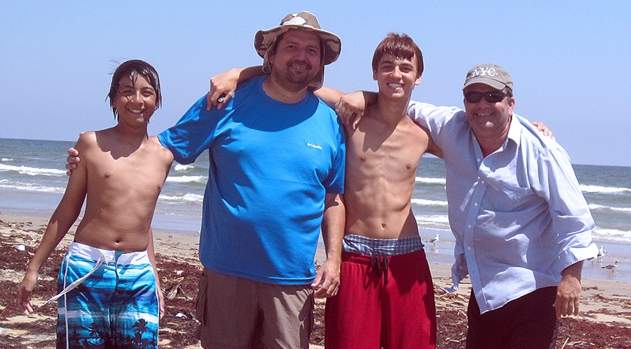 Fishing at Surfside, Tx.